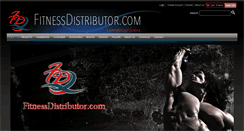 Desktop Screenshot of fitnessdistributor.com